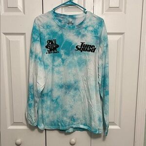 Tune Squad Space jam Tie-Dye Long Sleeve Shirt medium